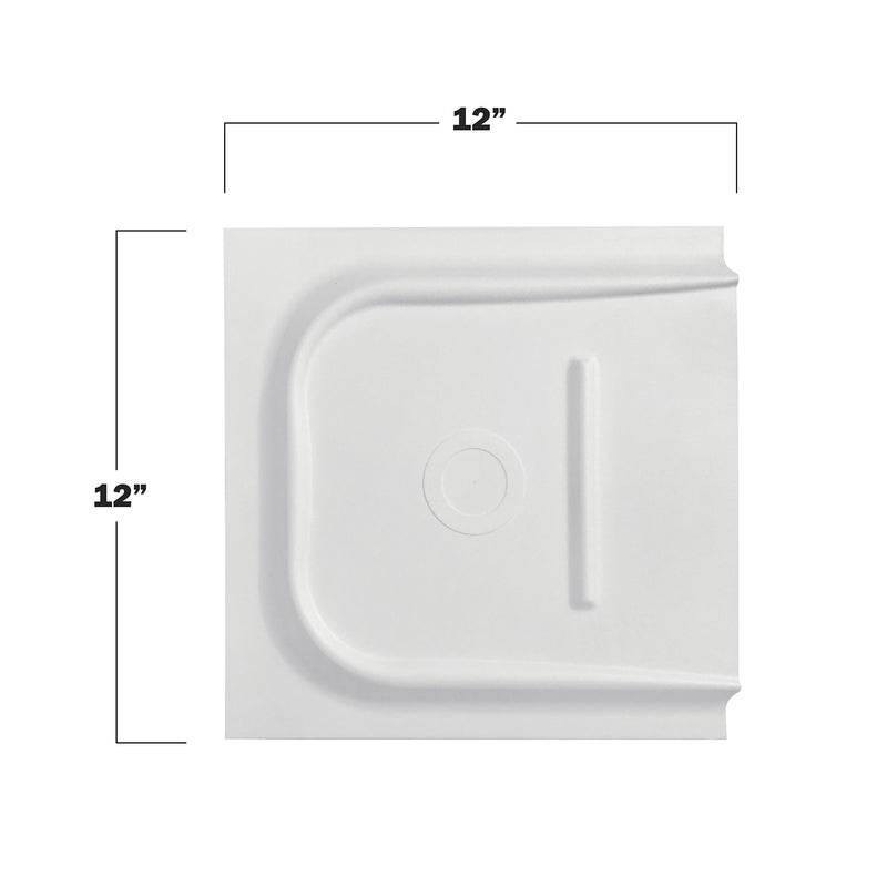 Camp'N RV Screen Door Slider Panel - Camper Screen Door Slider Panel 12" RV Screen Door Slider - Camper Door Slider Panel - RV Door Slider Panel - Camper Screen Door Slide - RV Door Slider Replacement 12 Inch White