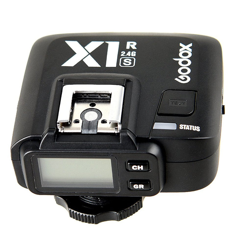 Godox X1R-S 2.4G TTL High Speed Sync Wireless Remote Flash Receiver Compatible for Sony Camera with CONXTRUE USB LED (X1R-S Receiver)