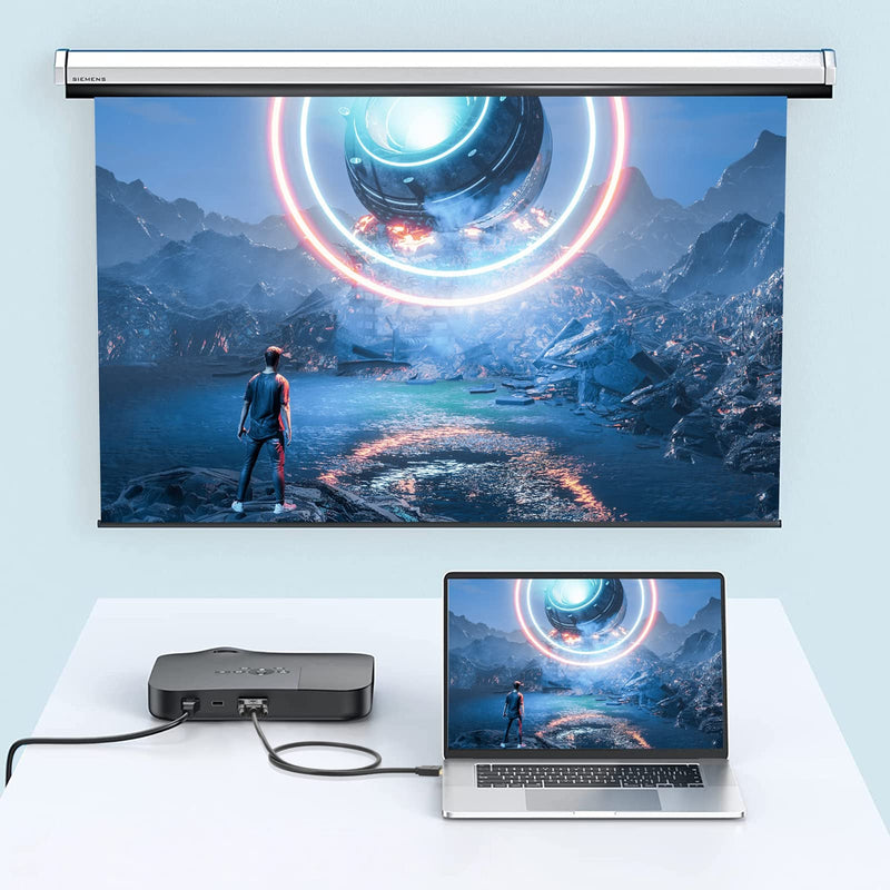 SHULIANCABLE HDMI to VGA Cable, Gold-Plated HDMI to VGA Cable (Male to Male) 1080P Compatible for Raspberry Pi, Roku, Computer, Laptop, Projector, HDTV (3 Feet) 3 Feet