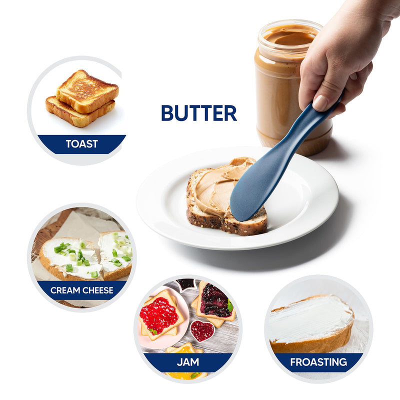 HIC Kitchen EZ Spreaders, BPA Free, Display of 16 Pairs of Spreaders Reusable Spreaders, Set/32