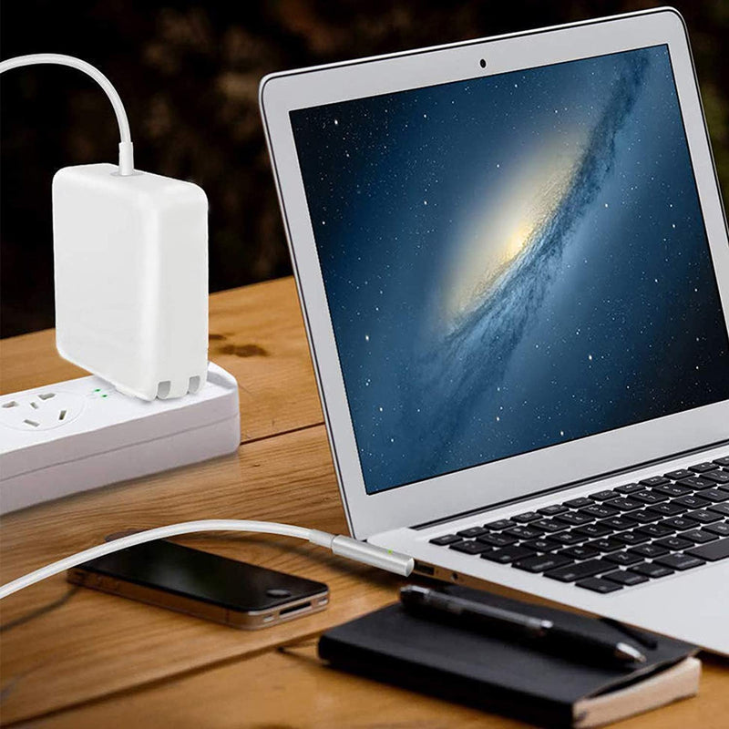Mac Book Pro Charger,60W Power Adapter L-Tip Magnetic Connector Charger and Compatible with 13 Inch Before Mid 2012,Fast for Old