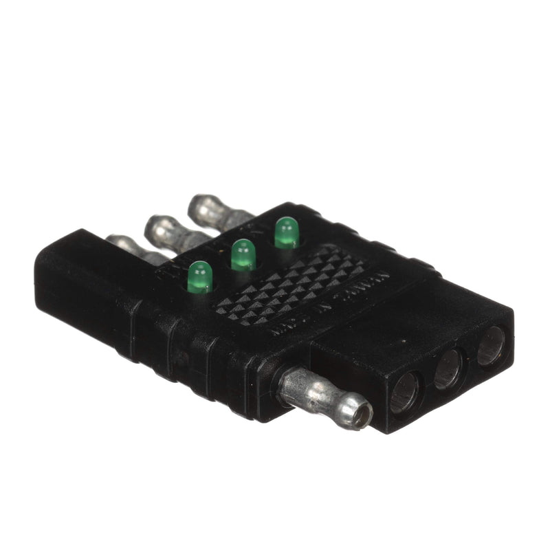 Attwood 14133-6 Trailer Light Circuit Tester, Indicator Lights Identify Circuit Issues, Tests Taillights, Ground and Turn Signals One Size