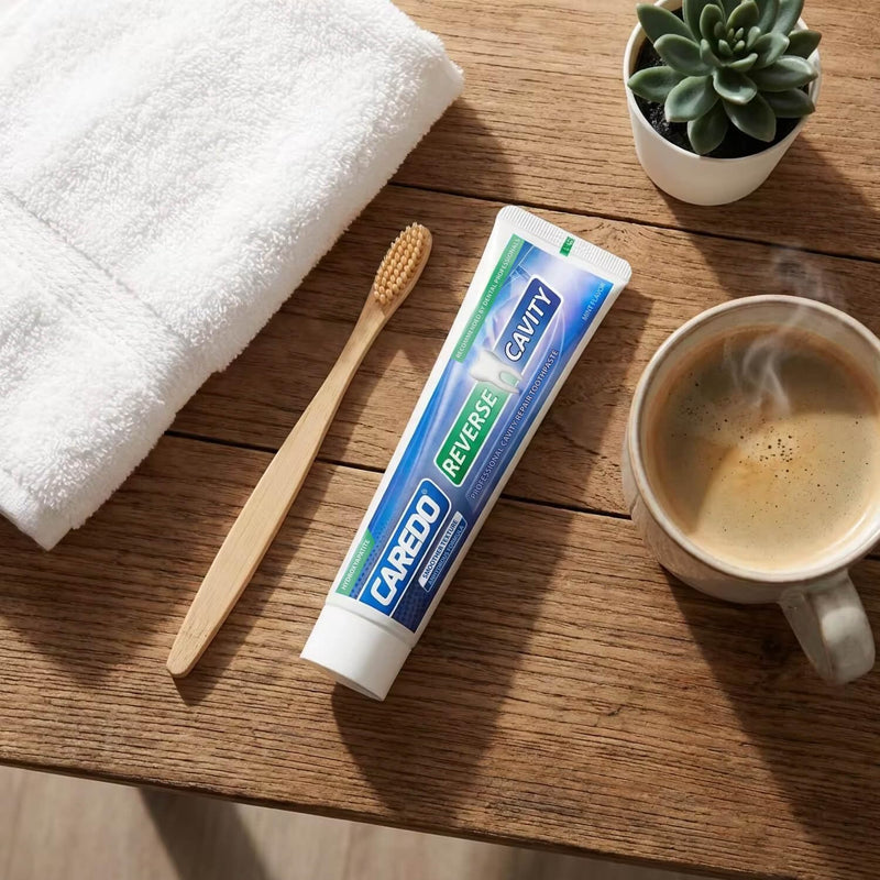 CAREDO Cavity Reversal Hydroxyapatite Toothpaste for Adults, Cavity Tooth Filler as Home Cavity Repair, Fluoride Free Reverse Cavities Treatment for Tooth Decay Repair, Remineralizing Repair 3.52OZ Spearmint 3.52 Ounce (Pack of 1)