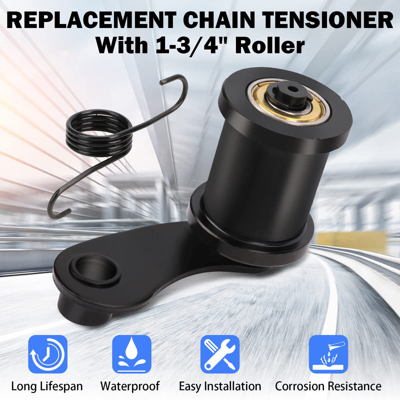 Chain Tensioner with 1-3/4" Roller for Coleman Mini Bike BT200X CT200U Trail CT200U-EX MiniBike TrailMaster Massimo MB200 Hensim Baja Heat Warrior MB165 6.5HP Powersports Bike Motor Parts