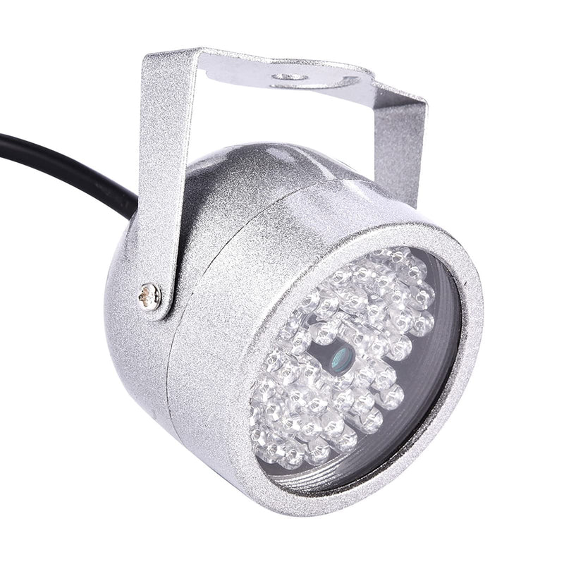 IR Illuminator, 48 LED IR Illuminator Security Lights Infrared Illuminator Waterproof Infrared Night Vision CCTV Infrared Flood Lights for Security CCTV Camera