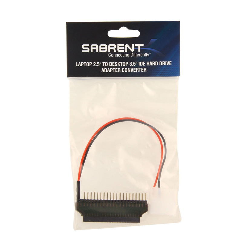 SABRENT 2.5 to 3.5 IDE Disk Drive Convert Notebook Hard Disk Drive to Desktop (ADP IDE23) (Pack of 4) Pack of 4