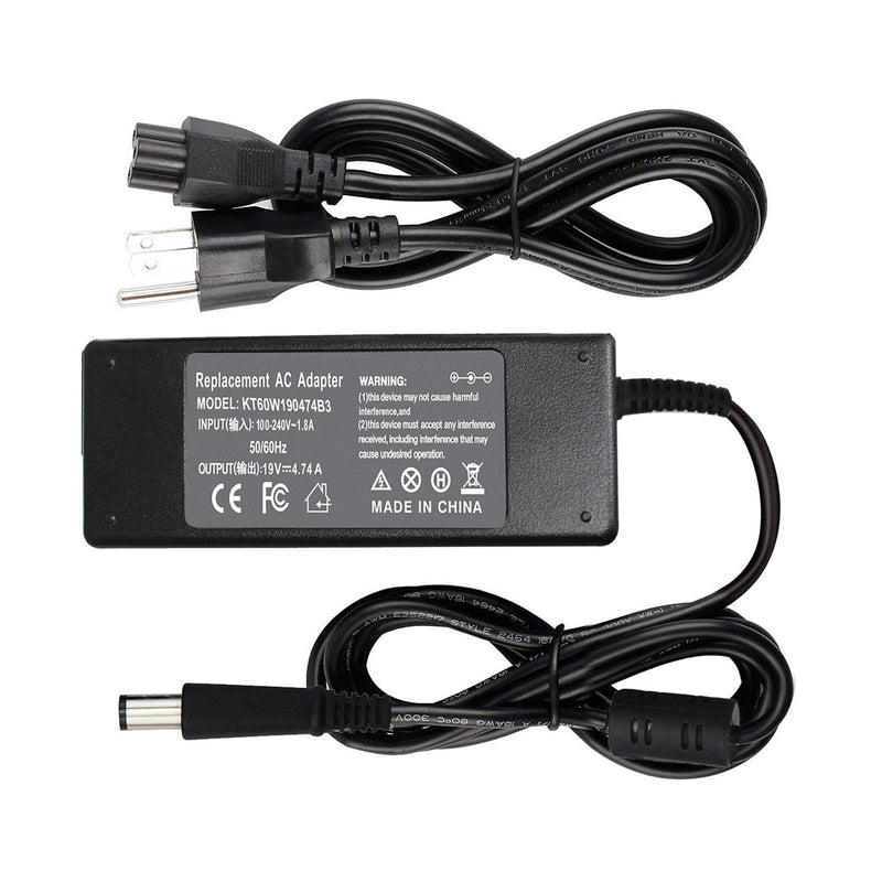 90W 19V 4.74A Power Supply AC Charger for HP Pavilion All-in-One Desktop PC 22-3030 22-3110 23-g010 24-g020 18-5110 19-2304 20-B010 20-B013W 20-B014 21-h010 21-2024 22-3010 22-3020 Adapter Cord