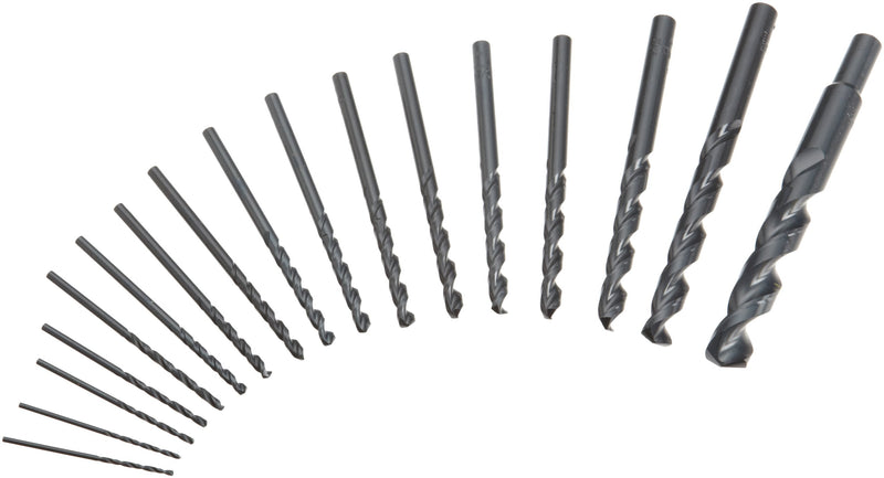DEWALT DW1167 17-Piece Black-Oxide Split-Point Twist Drill Bit Assortment 17 Pieces Single Unit