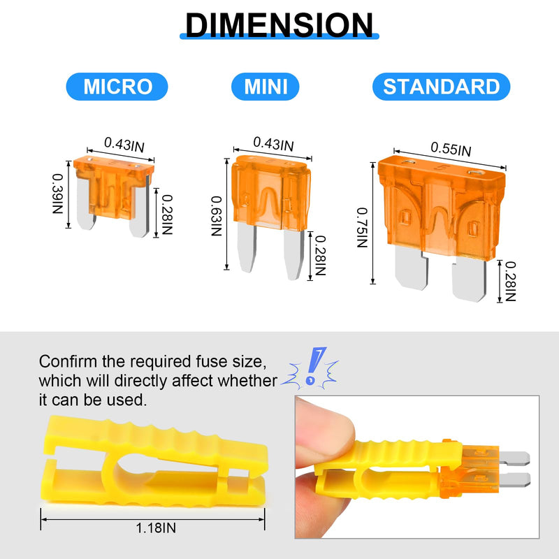 182PCS Car Fuses Assortment Kit, Professional Blade Fuses Automotive - Standard & Mini & Low Profile Mini Fuse (5A/7.5A/10A/15A/20A/30A/40A), cooclensportey Mixed Auto Fuses for Boat, Auto, RV, Truck