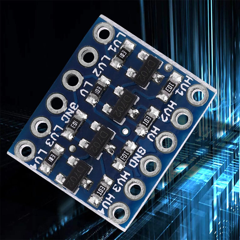 4 Channel IIC I2C Logic Level Convert 5V to 3.3V Bi-Directional Shifter Module for