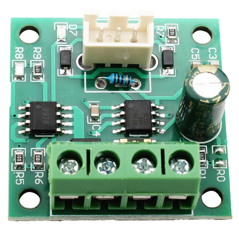 RUNCCI-YUN 2pcs 1.8V 3V 5V 6V 12V 2A PWM motor speed controller, DC speed controller 12v, motor speed switch controller potentiometer switch 1803BW