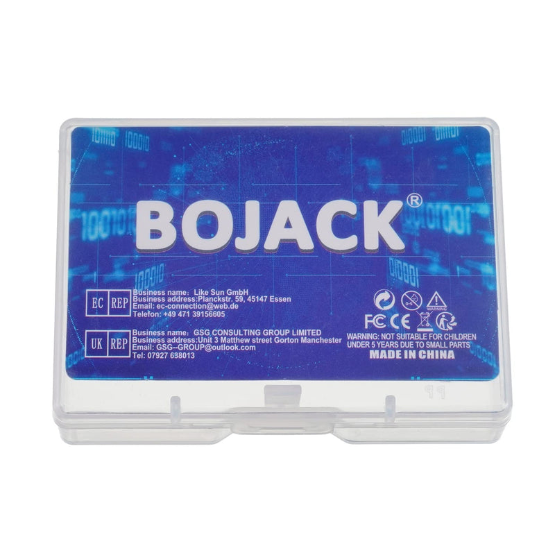 BOJACK 0.22uF 275V X2 Safety Capacitors LED Suppression Capacitor for Indicators, Flashing and Non-Emitting LED Lamps (Pack of 5)