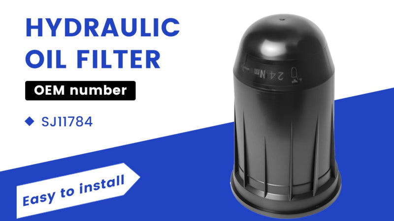 SJ11792 Hydraulic Oil Filter - Fit for John Deere 5000 3.0 2008-2012 5065M 5075M 5075M 5085M 5090M 5090R 5095M 5115M 5125M 5125R Replace# SJ11784, RE284606, RE283231, P583540, P567145