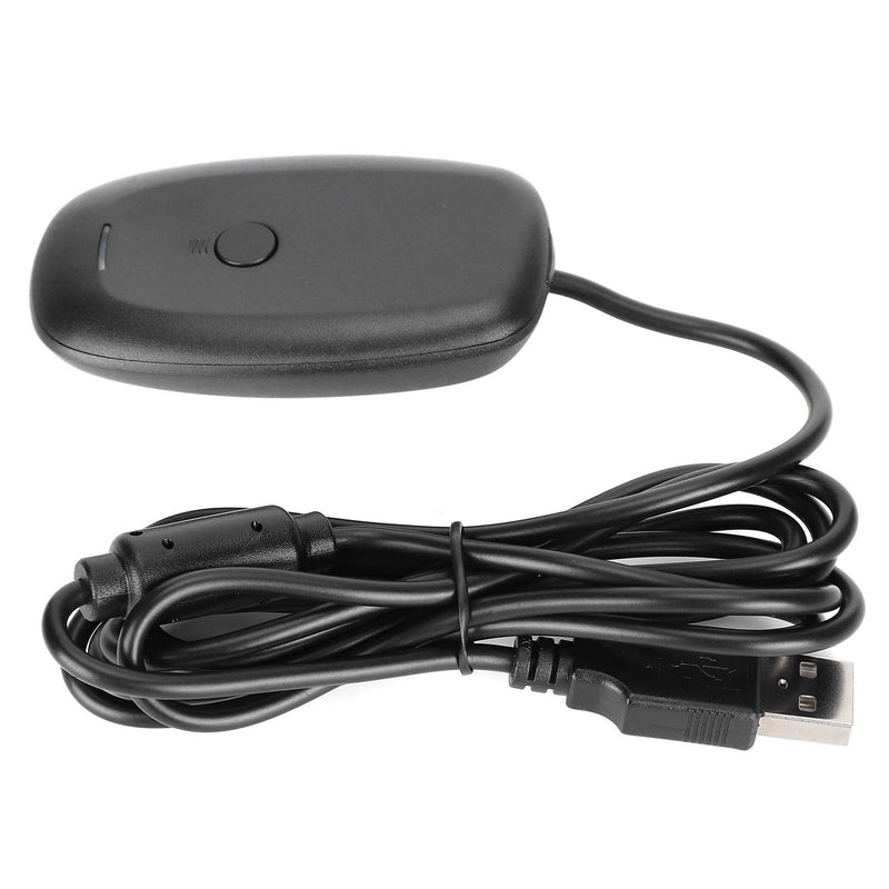 PUSOKEI Game Controller for, No Vibration PC Receiver Gaming Controller Adapter Console with USB Receiver for 360 [Video Game]