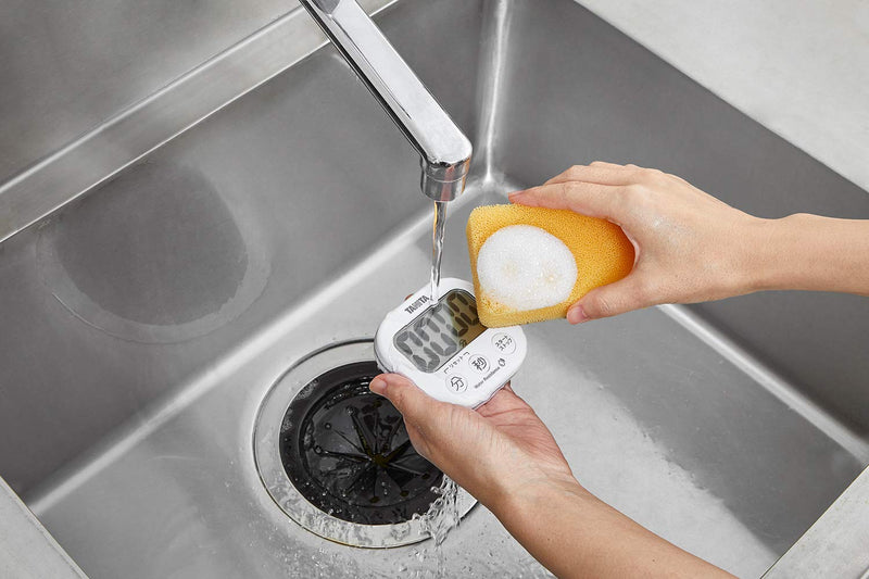 Tanita TD426WH Kitchen Study Study Timer Washable Large View Timer White 3.3 x 3.1 x 0.9 inches (8.4 x 7.8 x 2.2 cm)