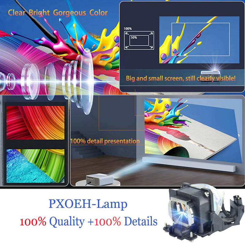 A+ Quality ET-LAE700 ET-LAE900 for Panasonic PT-AE900 PT-AE900U PT-AE700 PT-AE700E PT-AE700U PT-AE800 PT-AE800E PT-AE800U Replacement Projector Lamp Bulb with Housing