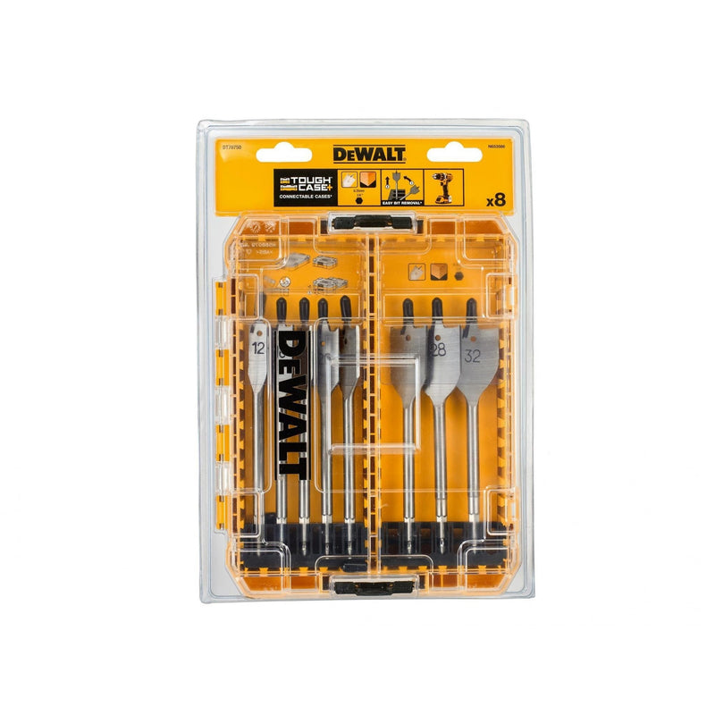 DEWALT 8PC STD FLATBIT Set Single