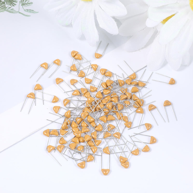 100 Pieces 0.1µF 104 100nF Monolithic Ceramic Capacitor, 50V Ceramic Capacitor Assortment Kit Multilayer Capacitors Monolithic Ceramic Capacitor Capacitors (5.08 mm)