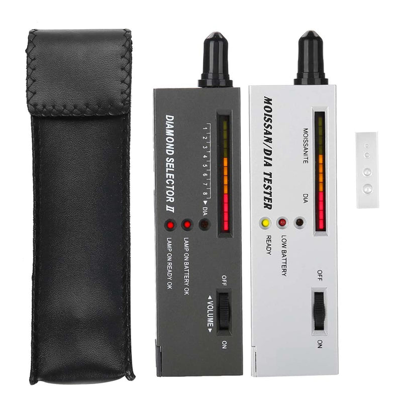 Jewelry Diamond Tester Set, Practical Diamond Selector II and Portable Moissanite Tester, Accurate Testing Tools