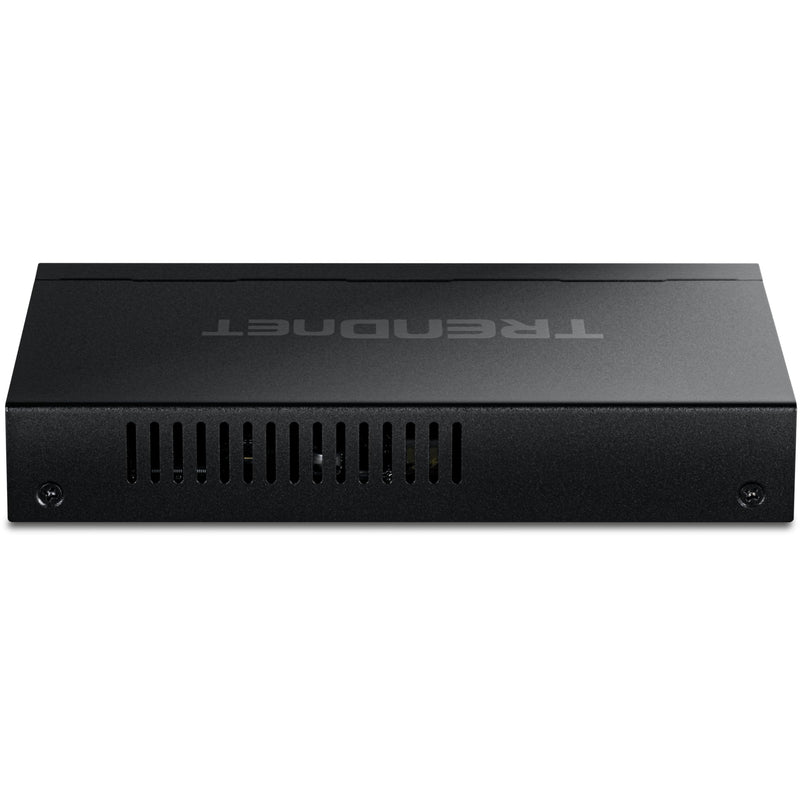 TRENDnet 5-Port Gigabit PoE++ Powered Managed Switch with PoE Passthrough, TPE-B541, 1 x Gigabit PoE++ Input, 4 x Gigabit PoE+ Output, 60W PoE Budget, NDAA TAA Compliant, Lifetime Protection PoE++ 90W