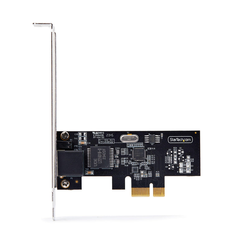 StarTech.com 1-Port 2.5Gbps PCIe Network Card, Computer Network Card, Intel I225-V, Multi-Gigabit Ethernet Interface Card
