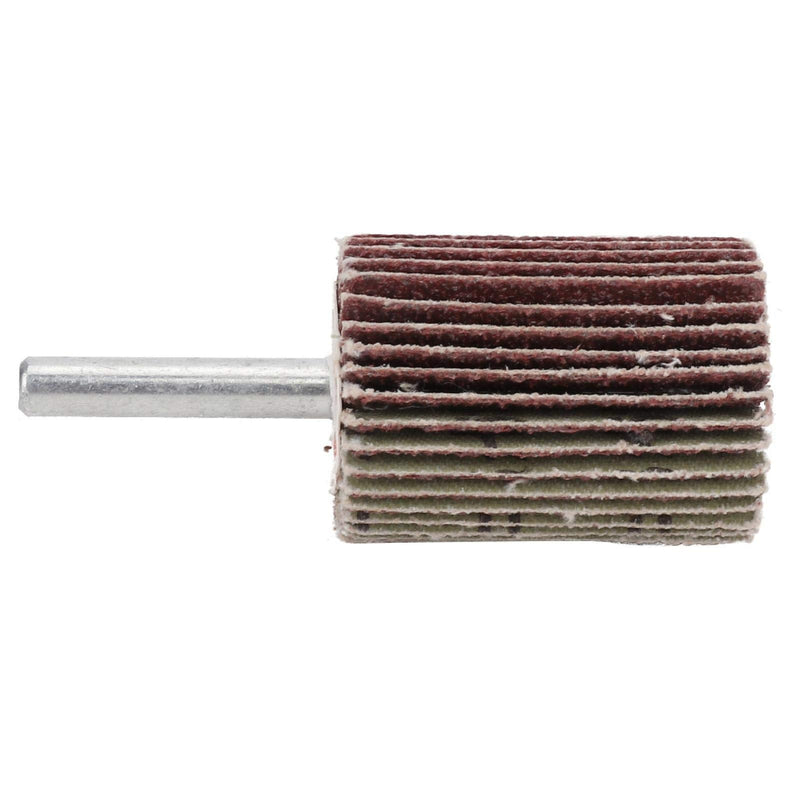 Pack of 10 Flap Grinder 60 Grit Flap Grinder 30 x 40 x 6 mm for Drill/Rotating Tool for Removing and Polishing Rust Paint