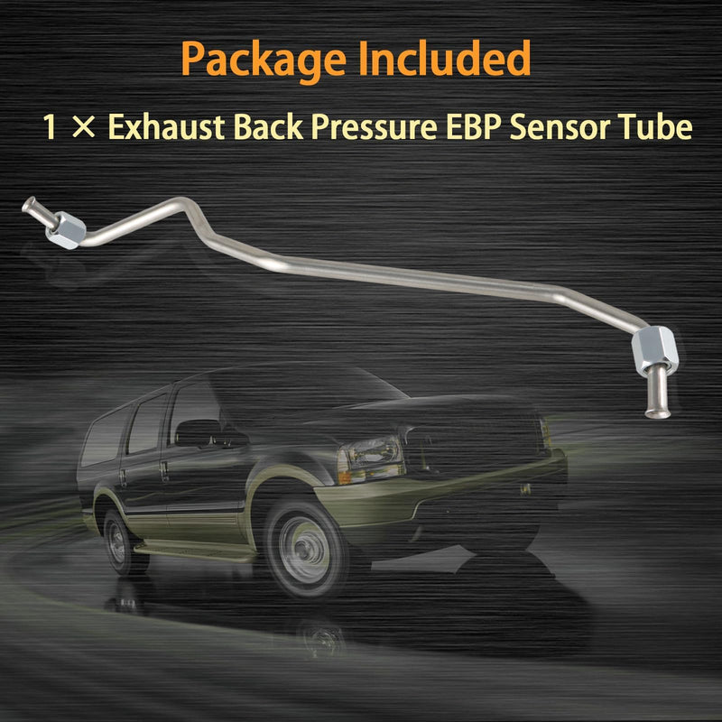 Upgraded Stainless Steel Exhaust Back Pressure EBP Sensor Tube Compatible with Ford F250 F350 E350 Excursion 7.3L Powerstroke Diesel 1999-2003 Replace#: 1C3Z9D477AA 1837875C1