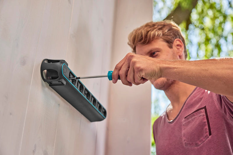Gardena combisystem tool strip Flex: organization system for home and garden tools, including individual plugs, made of recycled material, expandable, can be individually equipped (3505-20)