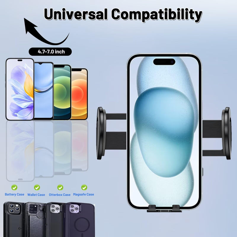 Car Phone Holder Mount Fit for BMW X1 2016-2022/X2 2018-2023(Only fits for 8.8-inch Screen), Car Dashboard Mount,Thick Cases Friendly Fit for iPhone/Android and All Smartphones X1 2016-2022/X2 2018-2023 8.8-inch