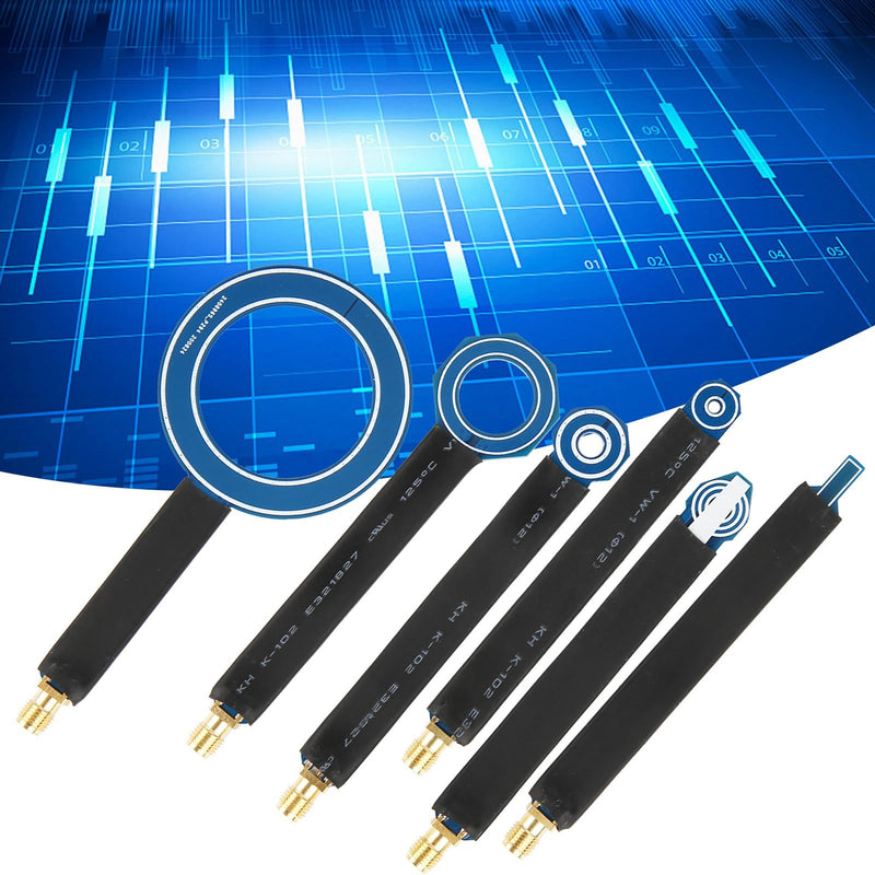 6 PCS. Near field magnetic field probe set, EMI SMA conduction radiation test antennas for electronic components with storage box, other electronic components