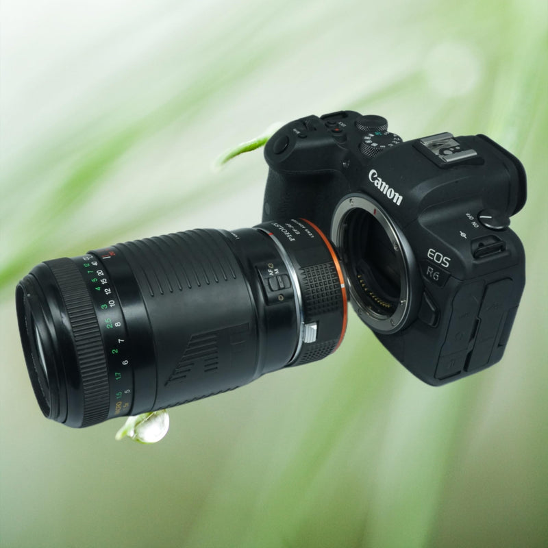 Lens Mount Adapter Manual Focus: Compatible with Canon EF (EF-S) Lens to Canon RF (EOS R-Type) Camera Body Canon EF to Canon RF