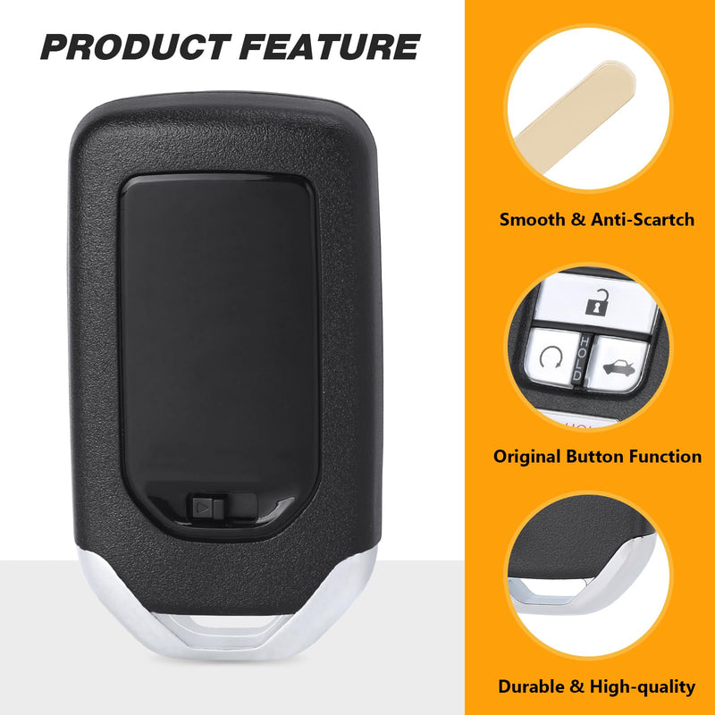 Smart Key Fob Keyless Prox Remote for Honda Accord 2016 2017 2018 ACJ932HK1310A 72147-T2G-A51 433MHz 5 Buttons