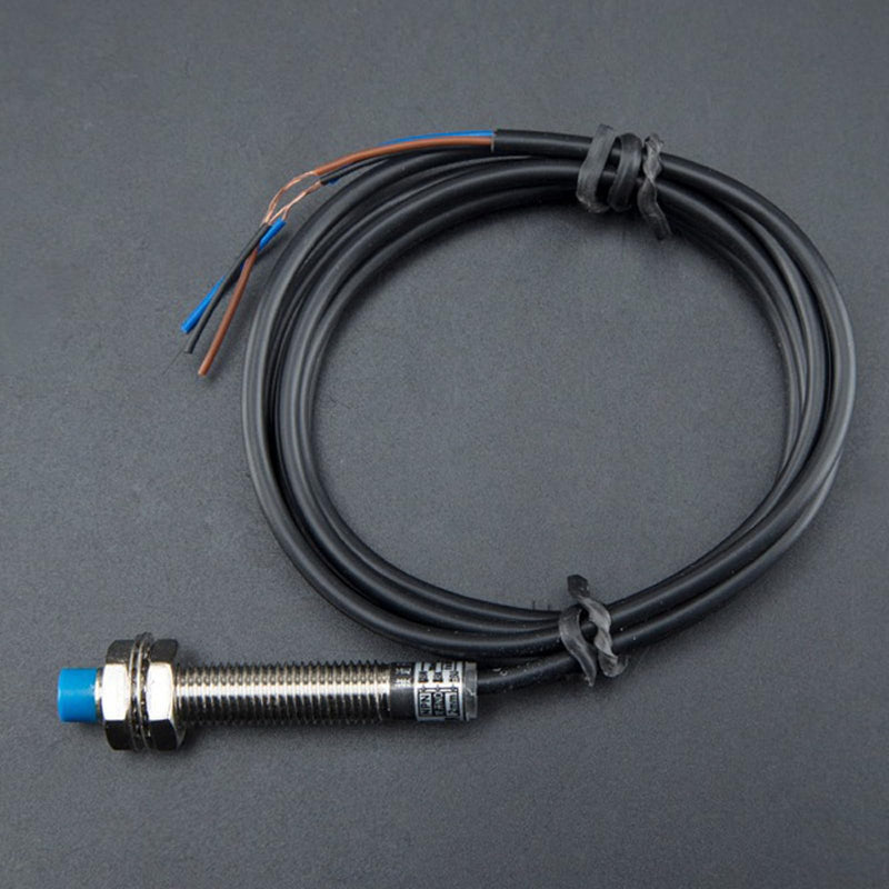 3pcs M8 Inductive Proximity Sensor Switch Non Shield Type LJ8A3-2-Z/BX Detector 2mm 12-24VDC 200mA NPN Inductive Proximity Switch 3 Wire