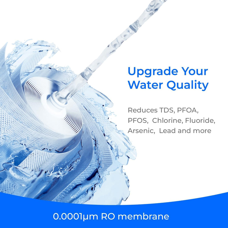 Waterdrop C1RF Filter, Replacement for Waterdrop C1S & C1H Countertop RO System, 12-month Lifetime