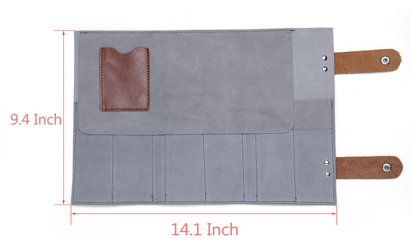 PERFEHAIR Hair Stylist Scissor Holder Pouch Case - Hairdresser Tool Holster Bag with 12 Pockets for Salon Shears