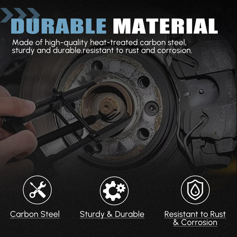 Hypertune Universal 2.5inch Two Jaw Pilot Bearing Gear Puller Bearing Gear Remover Tool Carbon Steel Adjustable Pump Pulley Remover Hand Tool Removal Kit Straight Type 2inch(35*45mm)