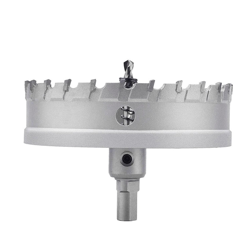 115mm (4.5 inch) Metal Steel Hole Saw, Stainless Steel Drill Bits with 2 Drill Bits, Hole Cutter for Stainless Steel,Thick Metal,Iron and Wood (115mm (4.5 inch)) 115mm ( 4.5 inch )