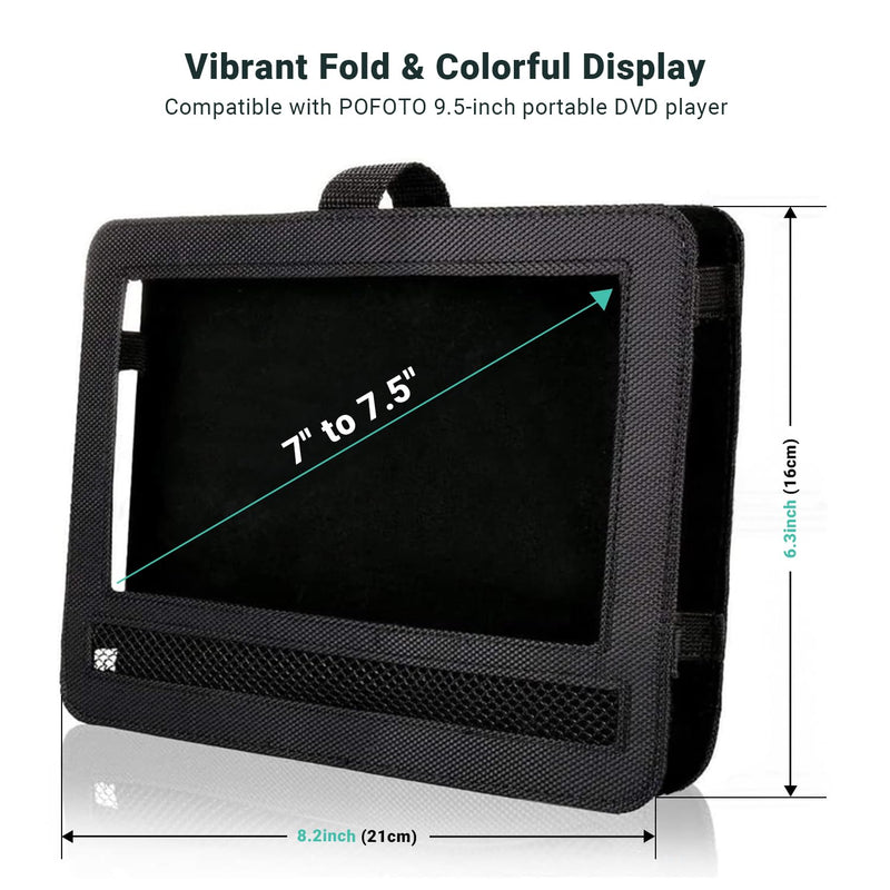 DVD Player Headrest Mount Holder Car Back seat Headrest Holder for Swivel & Flip Portable DVD Player, Suitable for POFOTO 7.5 inch DVD Player