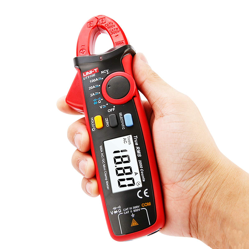 PL NoName VC-330 Handheld Multimeter, Digital Current Clamp CAT II 600 V, CAT III 300 V Display (Counts): 2000 UT210E