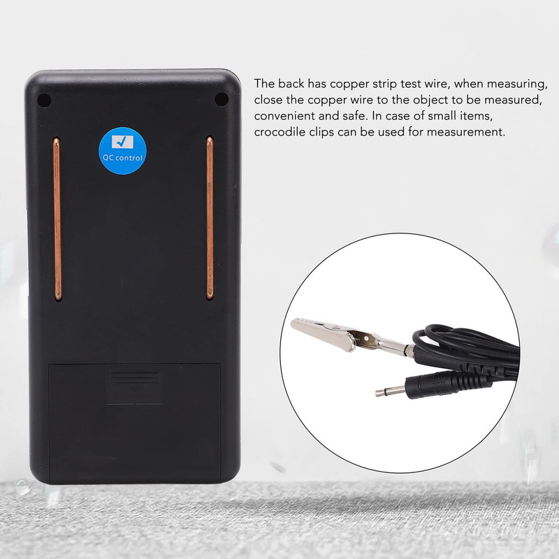 Surface Resistance Tester, Resistance Meter ABS Widely Used Strong Reliability Self-Calibration for Maintenance