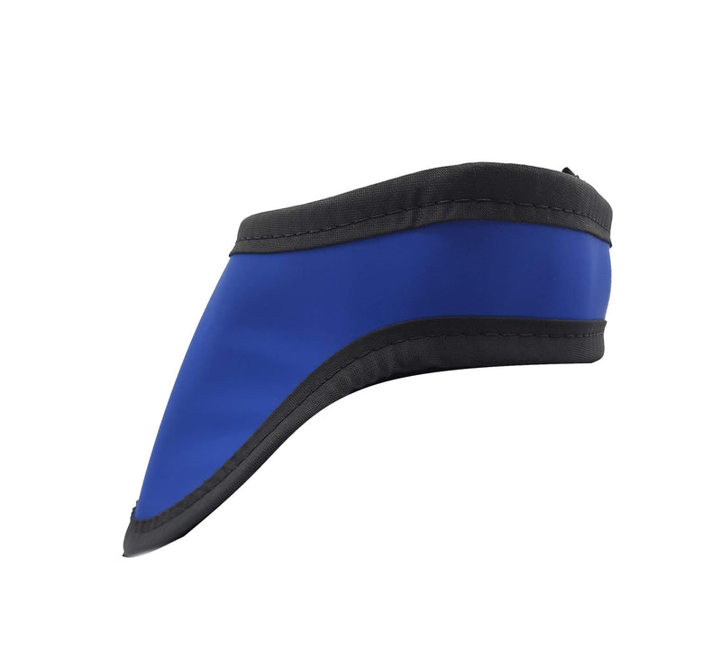 Women's Thyroid Protector Lightweight Magnetic Closure 0.5mm Pb Lead Royal Blue