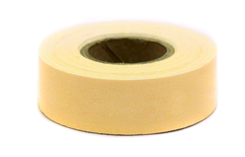 ChromaLabel 0.75 Inch Clean Remove Color Code Tape, 500 Inch Roll, Tan