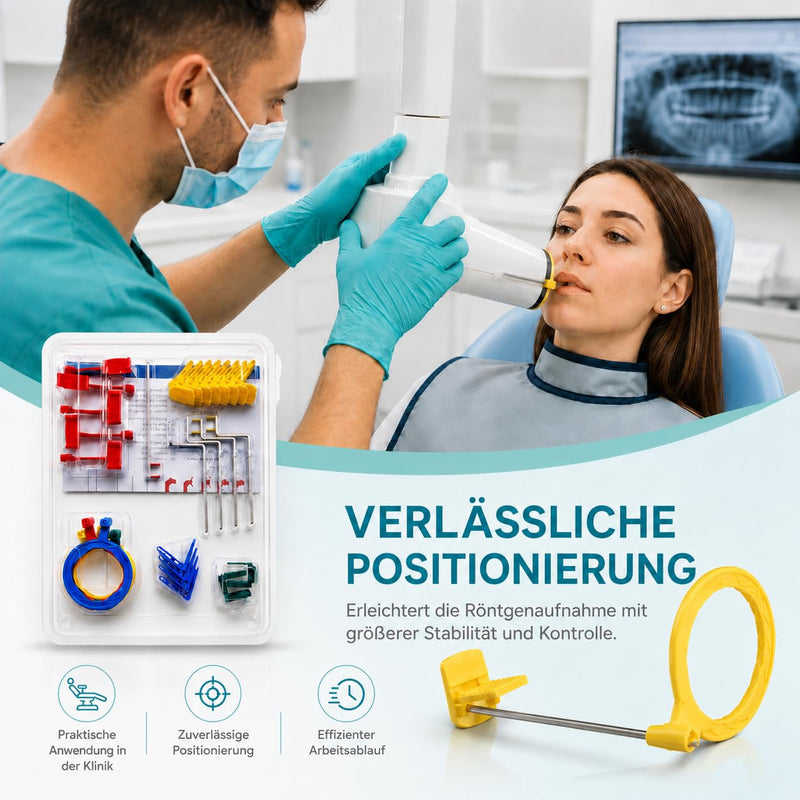 Complete Dental X-ray Positioning System FPS 3000 XCP Intraoral Type, Parallel X-Ray Rings - Intraoral Positioners - Dental Material - Dental X-ray Positioner