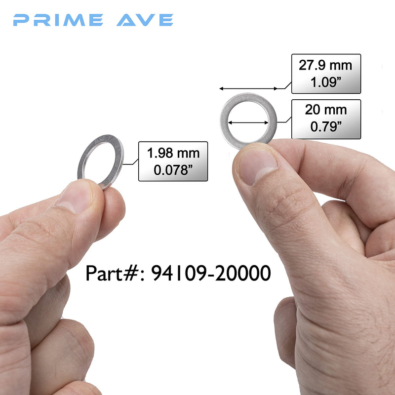 (5) Rear Differential + (5) Automatic Transmission Plug Washers Compatible With Honda & Acura Part# 90471-PX4-000 & 94109-20000 94109-20000 x5 + 90471-PX4-000 x5