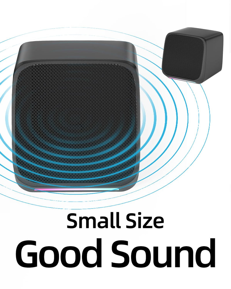 Computer Speakers,Computer Speakers for Desktop PC,Desktop Speakers,Small Computer Speakers USB Powered 3.5mm Aux Speaker for PC,Laptop,Tablet,Phone