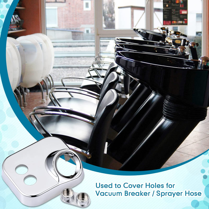 Hortsun Shampoo Bowl Vacuum Breaker Kit, 14 Pcs Stainless Steel Shampoo Sink Parts for Replacement
