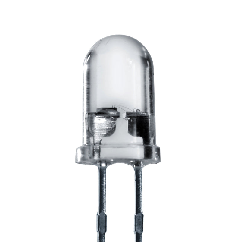 LED Socket 3 mm Metal Silver – Set of 20 – High-Quality Lamp Holder with Thread for LEDs – Versatile Mounting in Display Panels, Lighting & Craft Projects