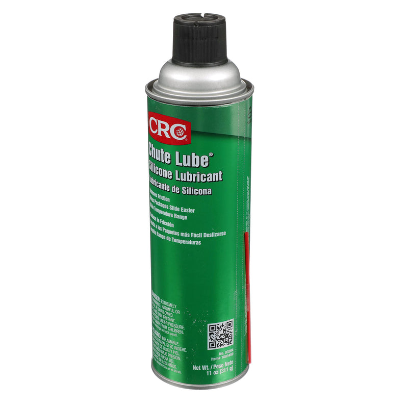 CRC Chute Lube Lubricant 03204 – 11 Wt Oz., Silicone Lubricant Spray for Package Handling Equipment 1 Pack 11 Oz