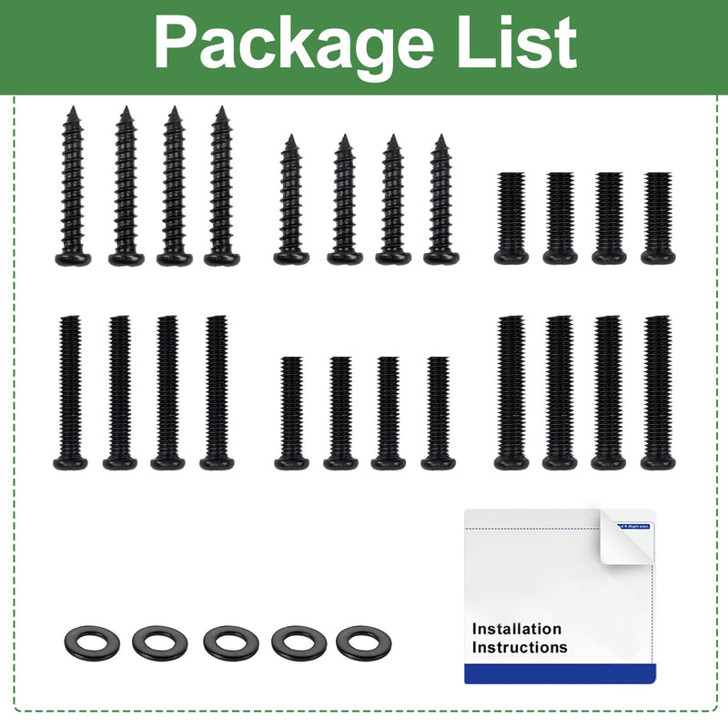 TV Stand Screws and Washers for Samsung TV Legs Screws, for Samsung 32" 40" 43" 45" 50" 55" TV Feet