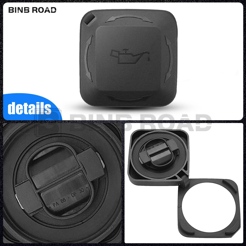 Engine Oil Filler Cap Cover Lid 11127500568 Compatible with BMW 325i 530i 325Ci 330xi 525i 525xi 530xi Z4 E46 E90 E60